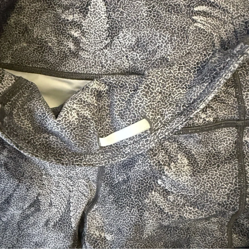 Lululemon Fast & Free 7/8 Tight Kindred Spirit Alpine White Multi size 6